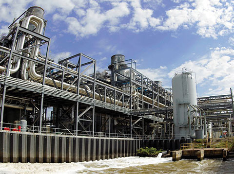 Neutralisation Prozesswasserablauf