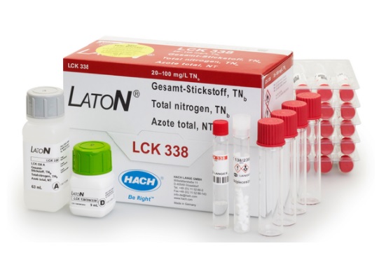 Hach Nitrogen (Total) TNTplus Vial Test, LR (1-16 mg/L N), 25 Tests