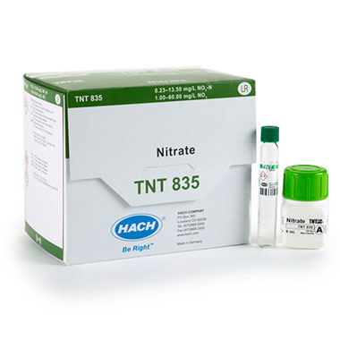 Hach Nitrate TNTplus Vial Test, LR (0.23-13.5 mg/L NO₃-N), 25 Tests