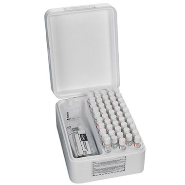 Hach LCK Küvettentest für Phosphor (gesamt und sauer hydrolysierbar), Ascorbinsäure-Verfahren für den niedrigen Messbereich